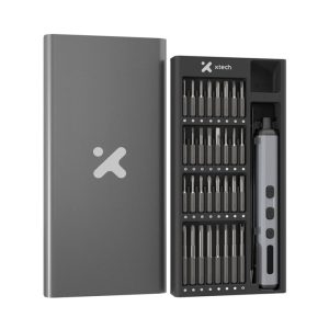 Kit de Destornillador Eléctrico Recargable 68 en 1 Xtech XTA-821
