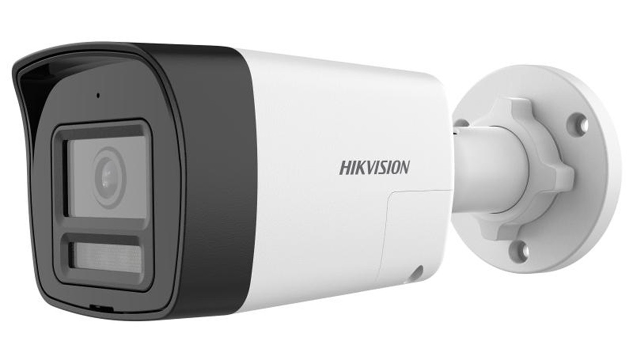 Hikvision Turbo HD Cámara Bullet 2MP Audio y Sirena
