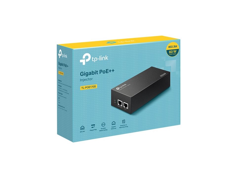 Inyector de Corriente TP-Link TL-POE170S (V1)