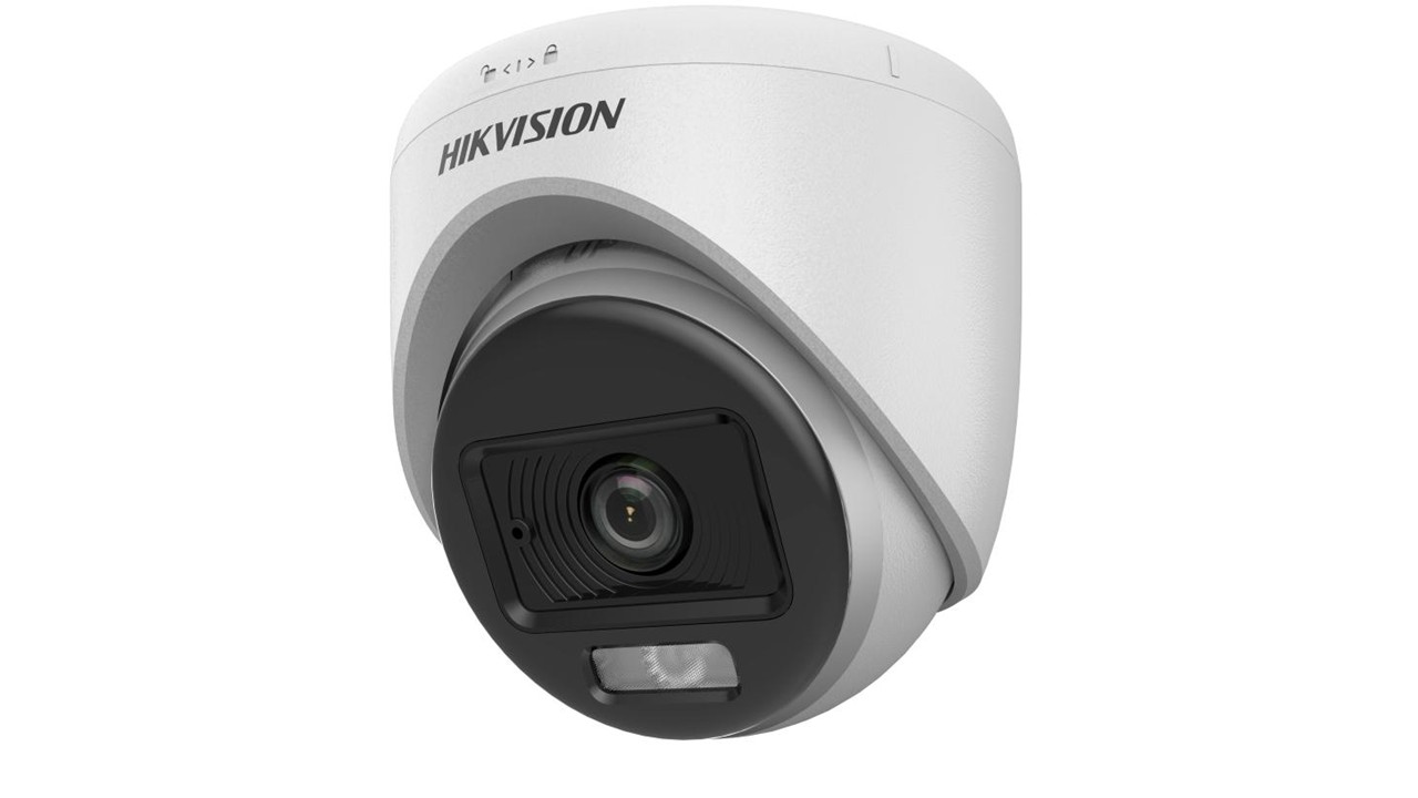 Hikvision ColorVu Cámara Domo Turret 3K Luz Híbrida