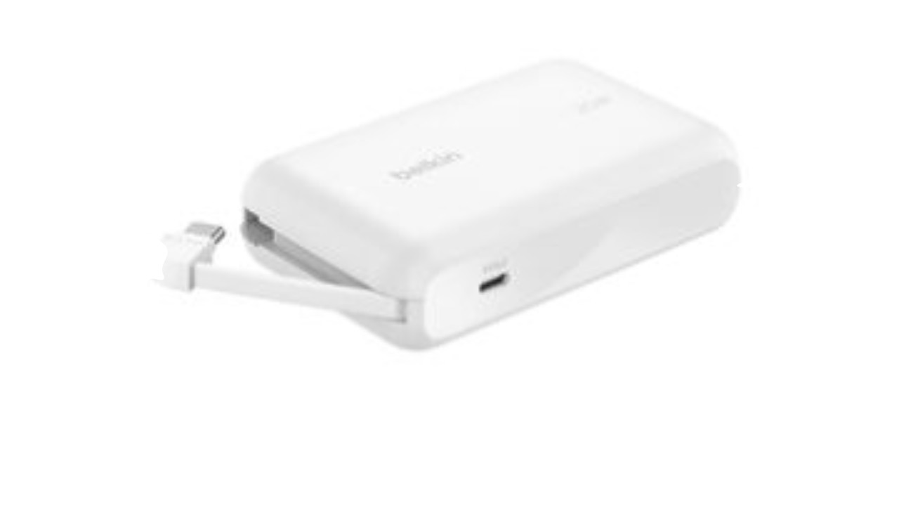 Belkin BoostCharge Pro Power Bank Qi2 5000 mAh Blanco - Imagen 2