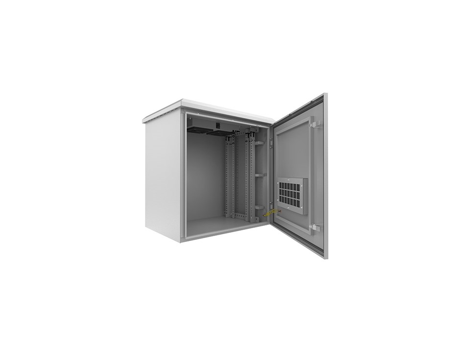abinete de Exterior 6U para Montaje en Poste Nexxt Solutions - Imagen 2