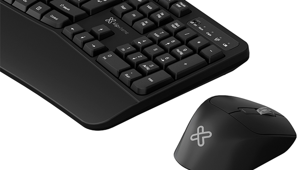 Klip Xtreme ErgoLink Duo Teclado y Mouse Ergonómico - Imagen 2