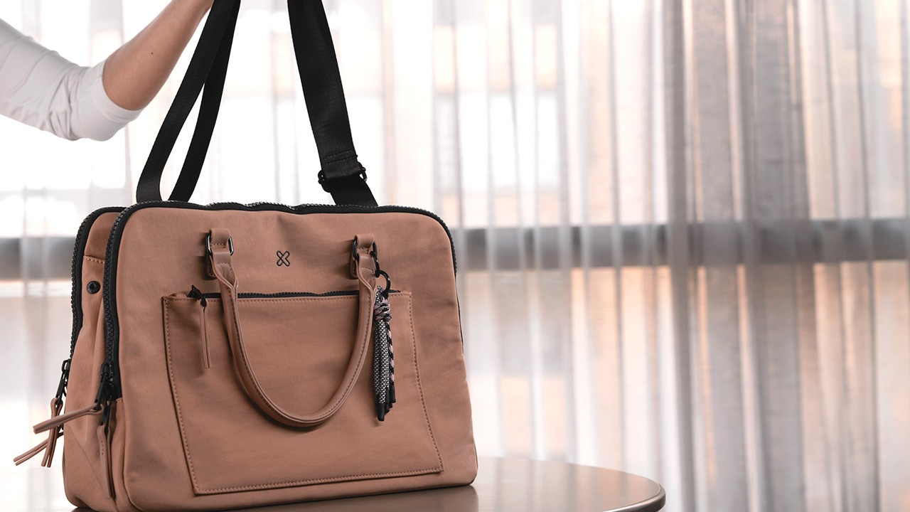 Klip Xtreme Val Bolso Ejecutivo para Laptop Beige - Imagen 2