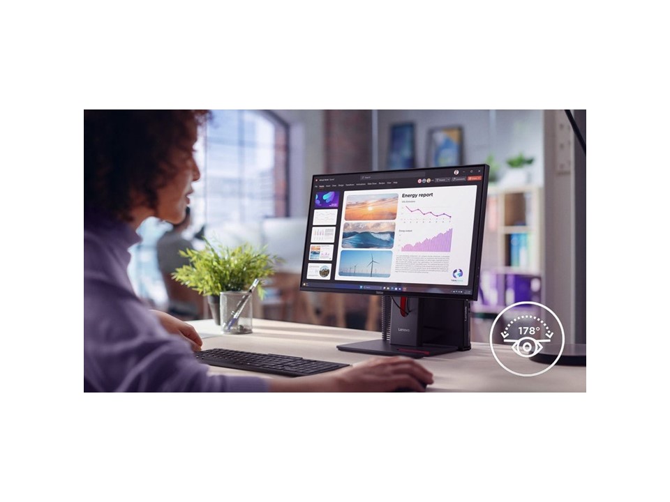 Monitor Corporativo Lenovo ThinkVision T24-40 - Imagen 2