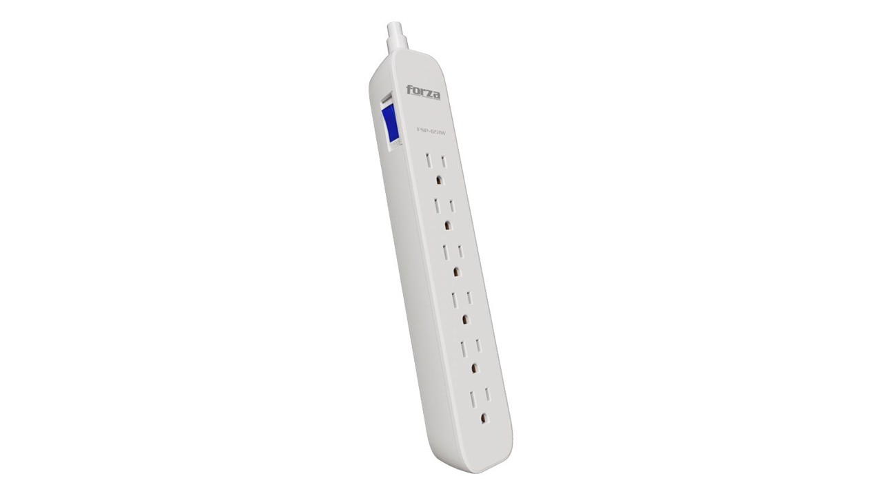 Forza Protector de Picos de Voltaje 6 Tomas Pack de 2 - Imagen 2