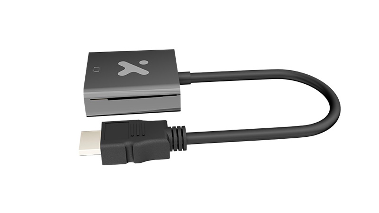 Adaptador Xtech HDMI a VGA Full HD 1080p Negro - Imagen 2