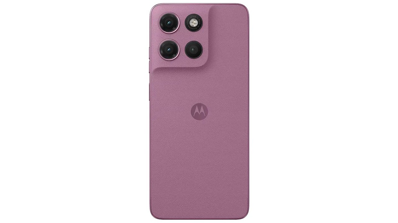 Smartphone Motorola Moto G17 Bordeaux Rosa - Imagen 2