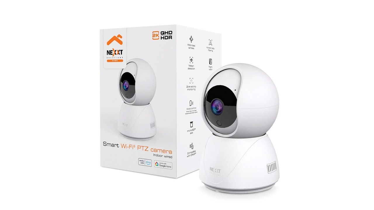 Nexxt Solutions Home Cámara PTZ Motorizada 2K Pack de 2 - Imagen 2