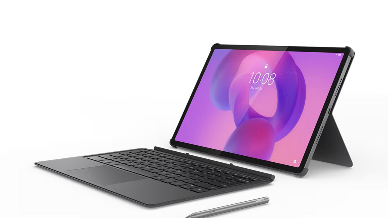 Lenovo IdeaTab Pro 12.7" Gris Luna con Teclado y Lápiz - Imagen 3