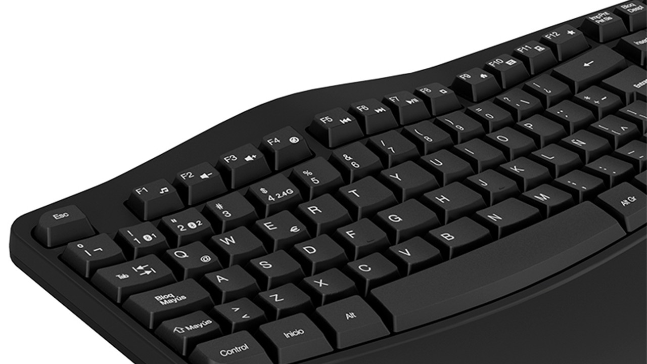 Klip Xtreme ErgoLink Duo Teclado y Mouse Ergonómico - Imagen 3