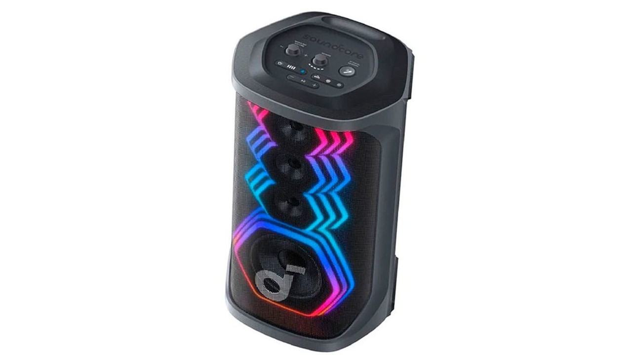 Soundcore Rave 3 Bocina Bluetooth para Fiestas Negra - Imagen 3