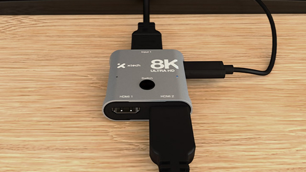 Xtech Switch HDMI 8K Bidireccional 2 Puertos - Imagen 3