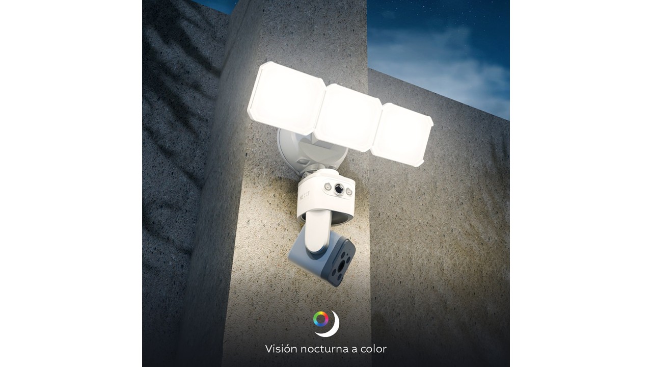 Nexxt Solutions Home Cámara Wi-Fi Doble Lente con Reflector - Imagen 3
