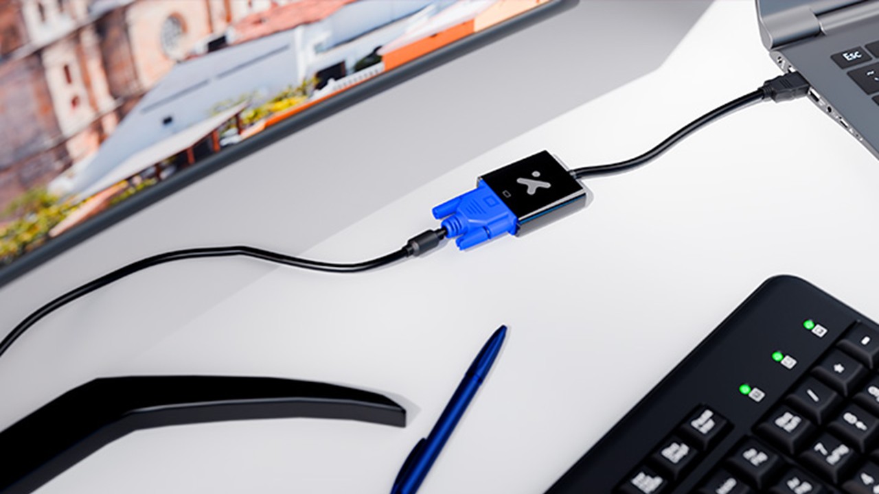 Adaptador Xtech HDMI a VGA Full HD 1080p Negro - Imagen 3