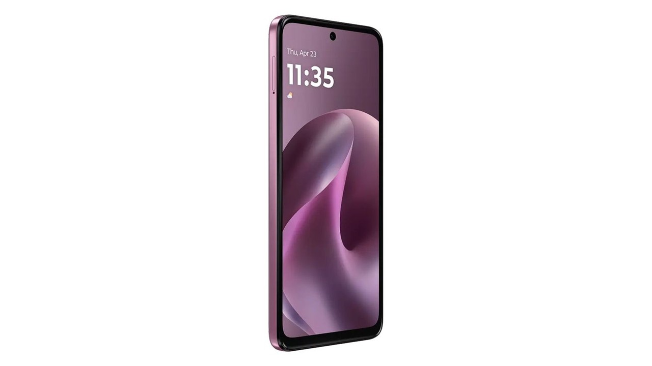 Smartphone Motorola Moto G17 Bordeaux Rosa - Imagen 3