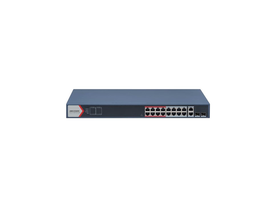 Switch Gigabit Smart PoE Hikvision de 16 Puertos - Imagen 3