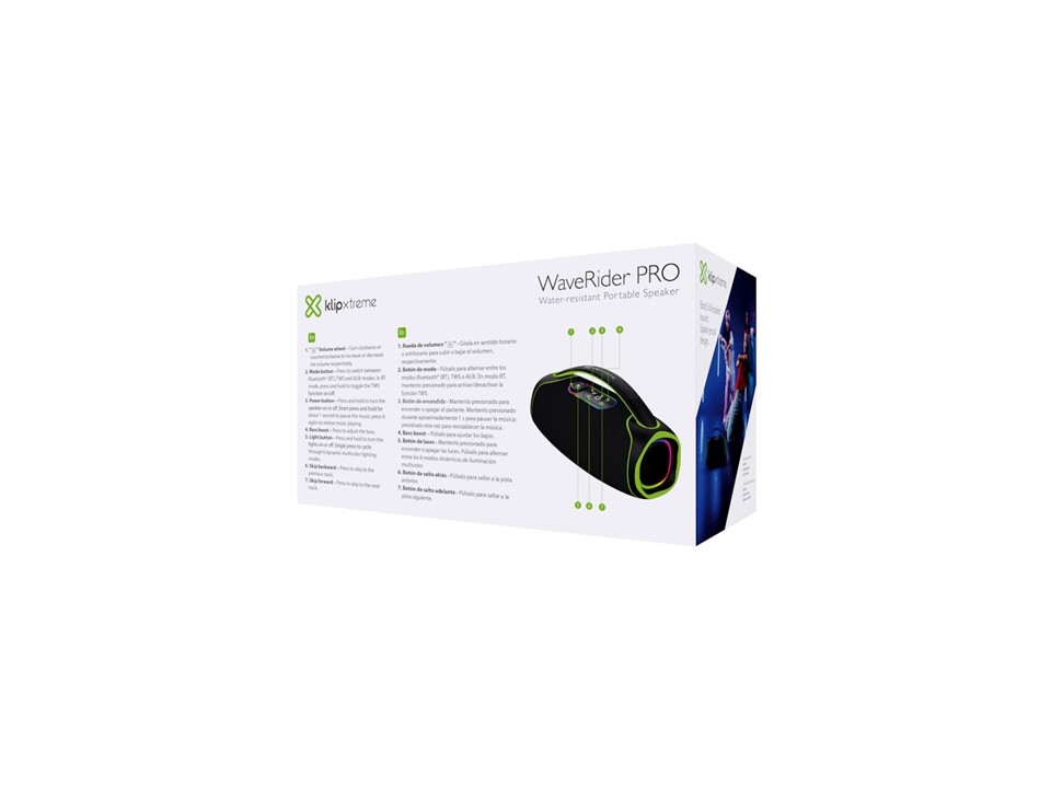 Altavoz Portátil Bluetooth Klip Xtreme KBB-500 - Imagen 4