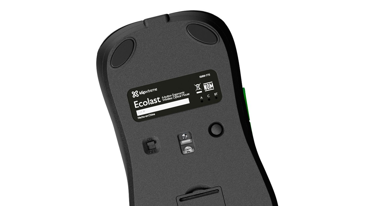 Klip Xtreme Ecolast Mouse Ergonómico Trimodo Recargable - Imagen 4
