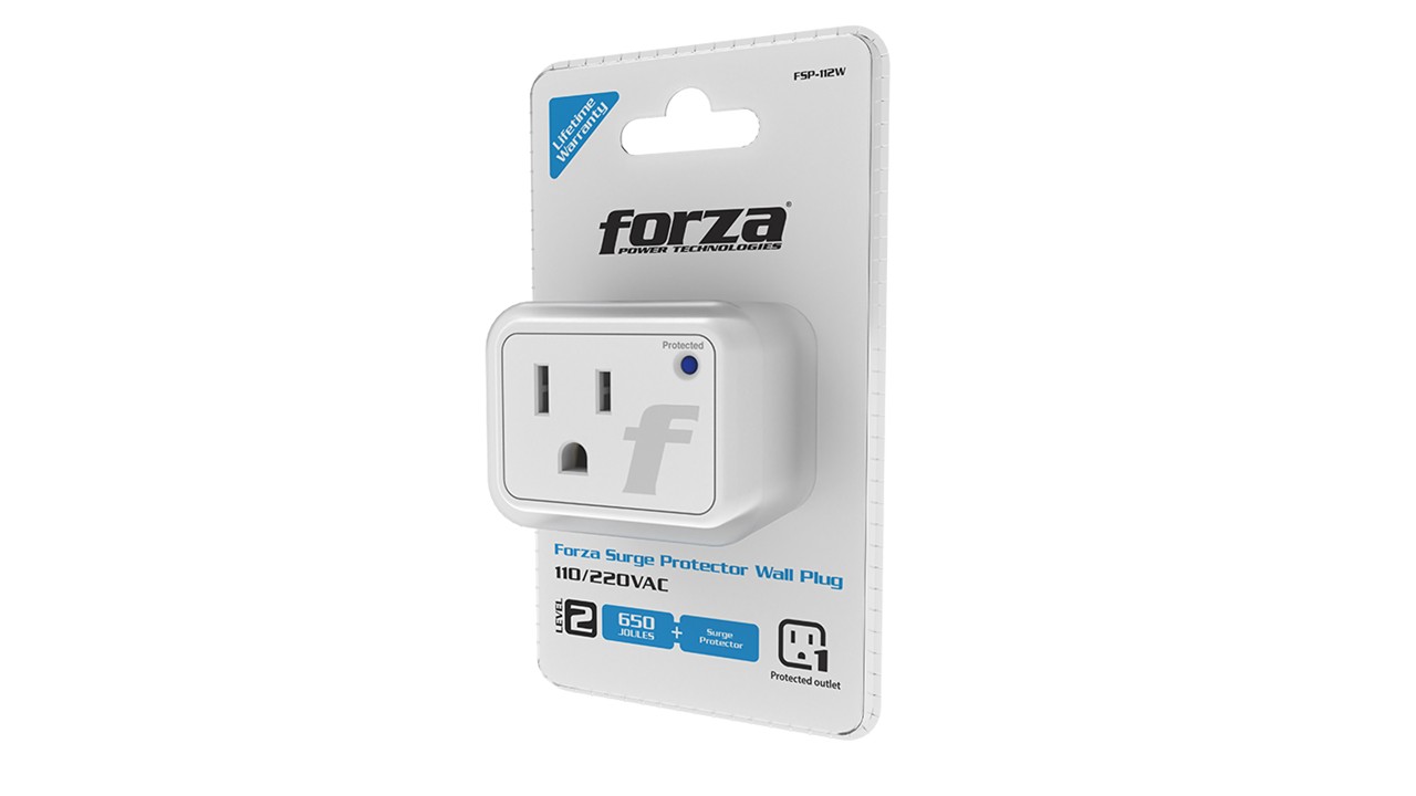 Protector de Voltaje Pared Forza 1 Toma de Corriente - Imagen 4