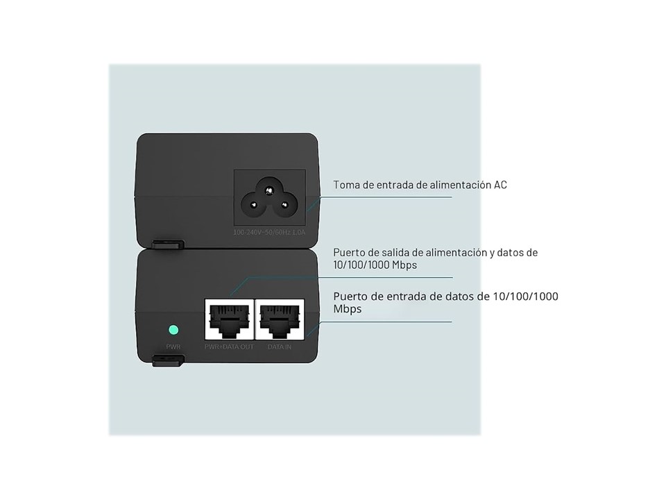 Inyector PoE+ Gigabit TP-Link Omada - Imagen 4