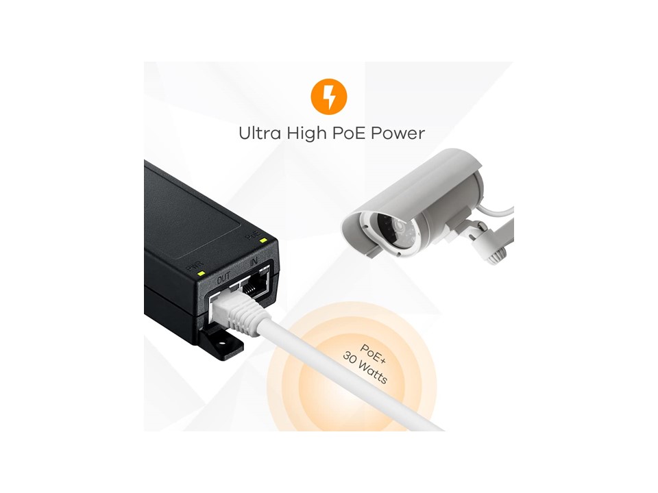 Inyector PoE+ Multi-Gigabit Zyxel POE12-30W - Imagen 4