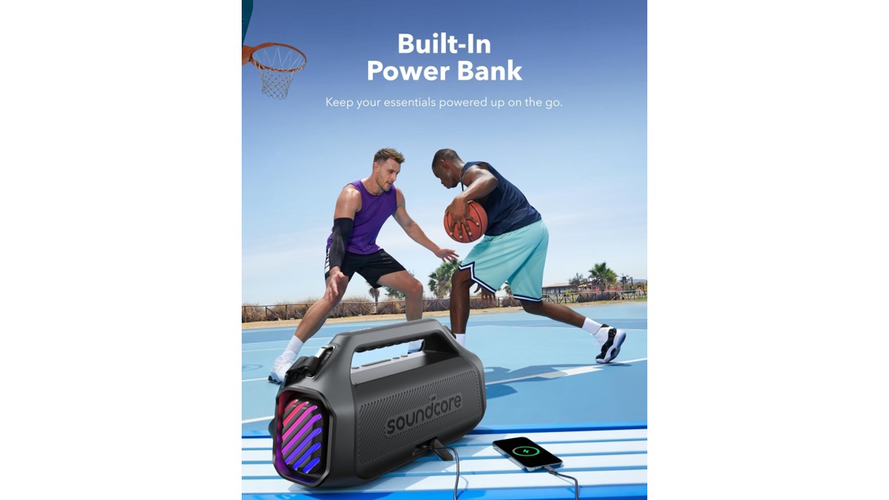 Soundcore Boom 2 Pro Bocina Bluetooth Portátil Negra - Imagen 4