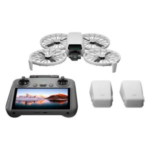 Drone DJI Flip Fly More Combo con Control Remoto DJI RC 2 (Cámara 4K HDR, Sensor de Obstáculos, Control con Pantalla HD, Kit Volar Más) - DJI