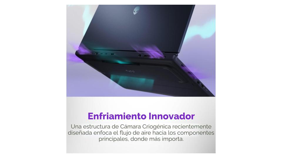 Laptop Dell Alienware 16" (Intel Core Ultra 9 275HX / 32GB RAM / 1TB SSD / RTX 5070 / W11H) - Dell Alienware M16 - Imagen 5