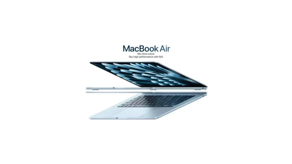Apple MacBook Air Sky Bule de 13" (M4 / 10‑core CPU / 8‑core GPU / 16GB RAM / 256GB SSD) - Apple MacBook Air - Imagen 2