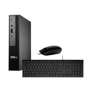 Combo de Computadora de Escritorio Dell Pro Micro (Intel Core i7-14700T, 512 GB SSD, 16 RAM, Intel Graphics, Windows 11 Pro) - Dell + Teclado y Mouse USB