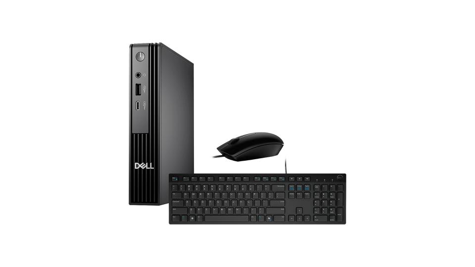 Combo de Computadora de Escritorio Dell Pro Micro (Intel Core i7-14700T, 512 GB SSD, 16 RAM, Intel Graphics, Windows 11 Pro) - Dell + Teclado y Mouse USB