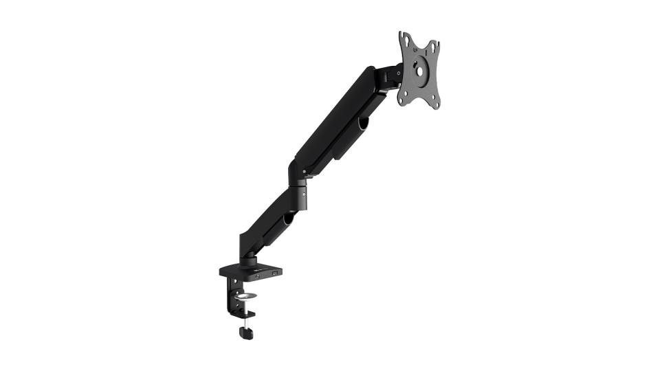 Brazo de Soporte Articulado con Resorte de Gas para Monitor de 13″ a 32″ (Klip Xtreme KMM-401) – Klip Xtreme