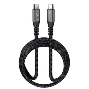 Cable USB-C Klip Xtreme de 1.8m Carga Rápida 240W Negro