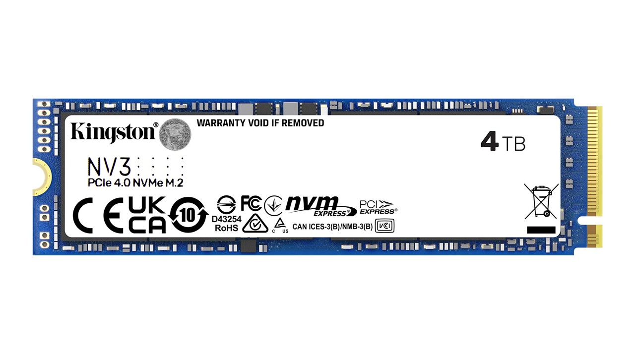 Unidad de Estado Sólido Kingston NV3 4TB M.2 2280 NVMe