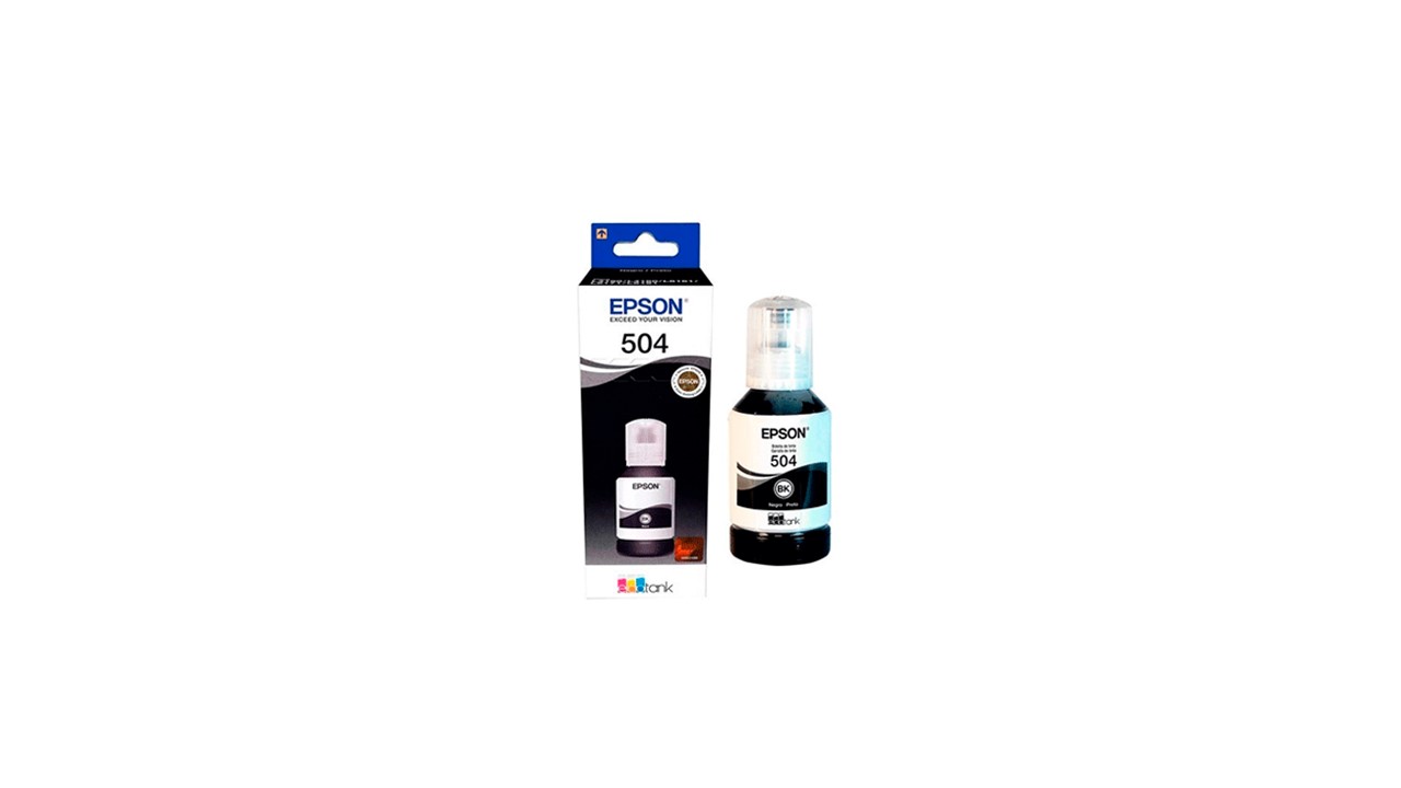 Botella de Tinta Original Epson 504 Negra 127ml: Alto Rendimiento - Imagen 2