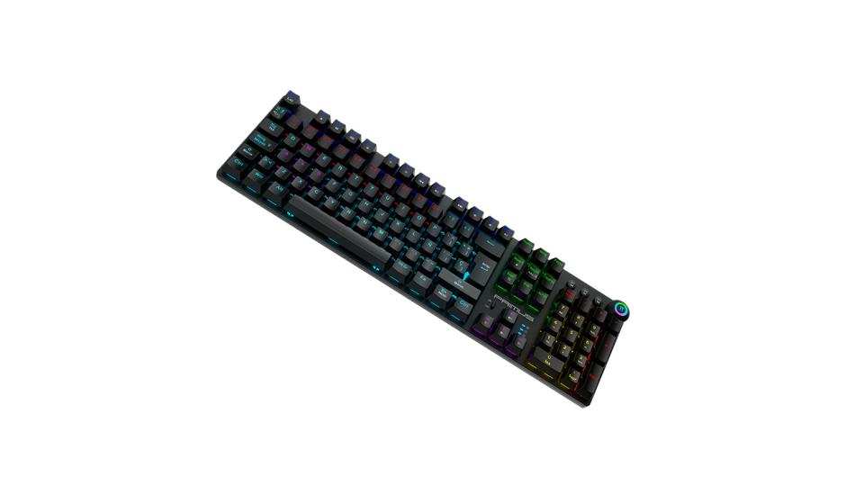 Teclado Inalámbrico Ergonómico Gaming de 2.4 GHz en Español (Primus Gaming PKS-094S) - Primus Gaming