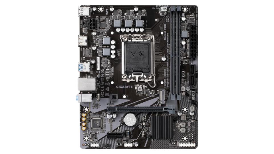 Tarjeta Madre Micro ATX Intel H610 LGA1700 con PCIe 4.0 y M.2 NVMe (Gigabyte H610M K V2 DDR4) - Gigabyte - Imagen 4