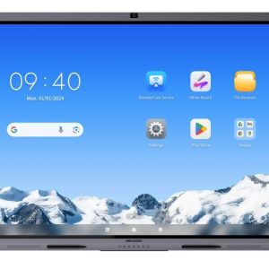 Pizarra Interactiva 4K UHD de 86" con Certificación EDLA y Multi-Touch de 50 Puntos (Hikvision DS-D5C86RB/B2L) - Hikvision